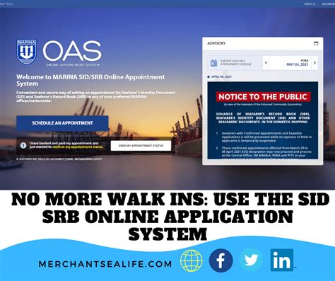 how to reschedule marina sid appointment|No More Walk Ins: Use SID SRB Online Appointment .